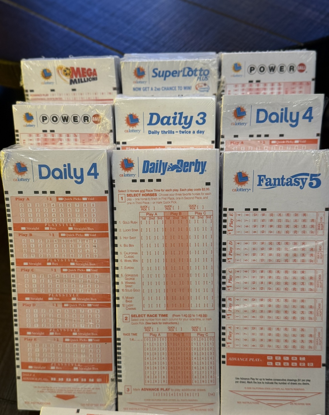 Lottery available in-store